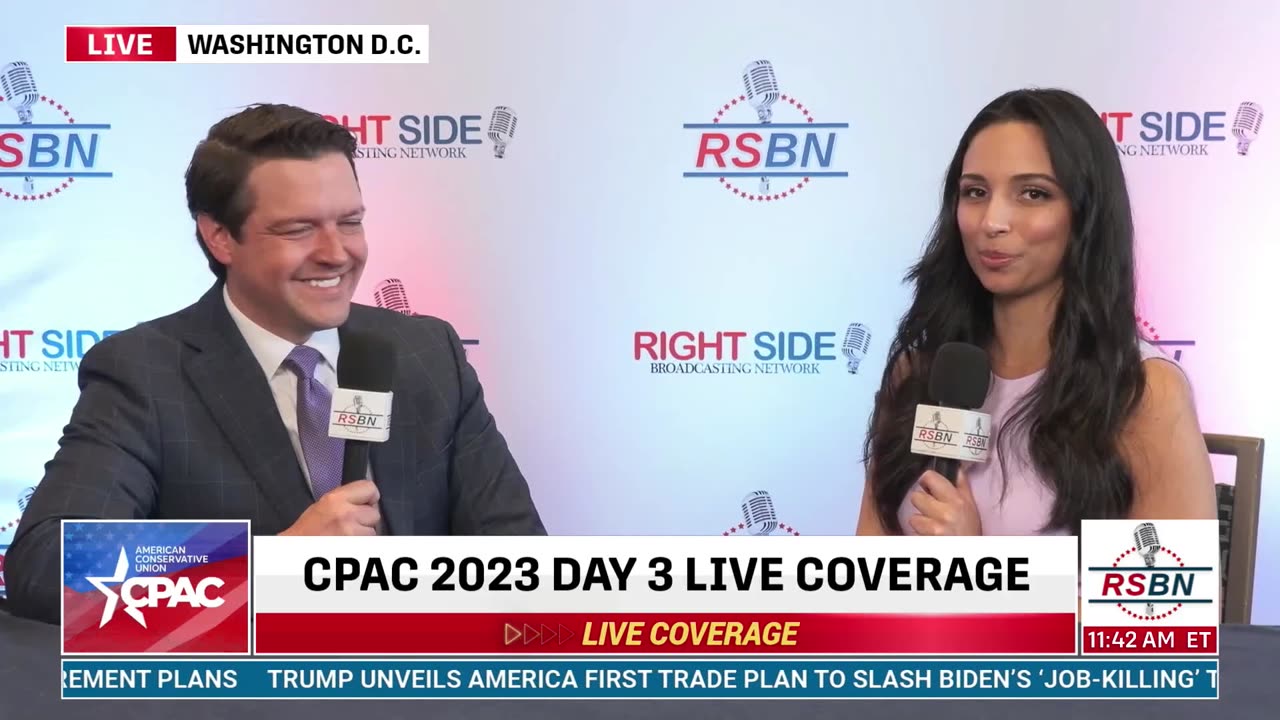 FULL INTERVIEW: Ryan Helfenbein VP Comm. LibertyU - CPAC 2023 Washington D.C. - 3/4/2023