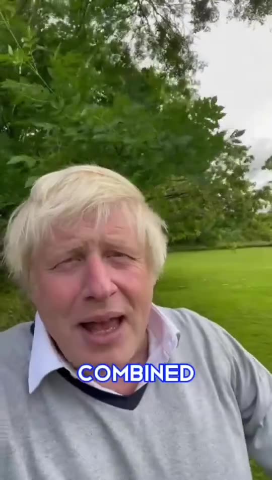 Boris in the UK begging for people to vote Tories