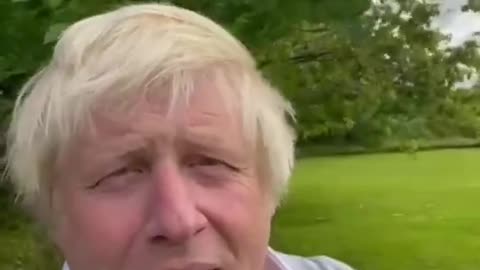 Boris in the UK begging for people to vote Tories