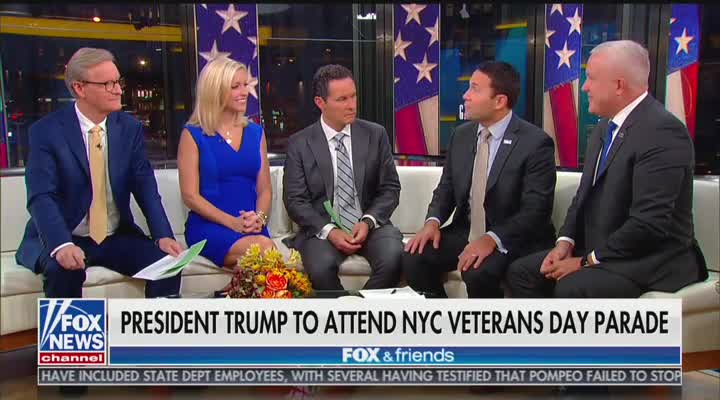 Trump to make history by attending NYC Veterans Day parade