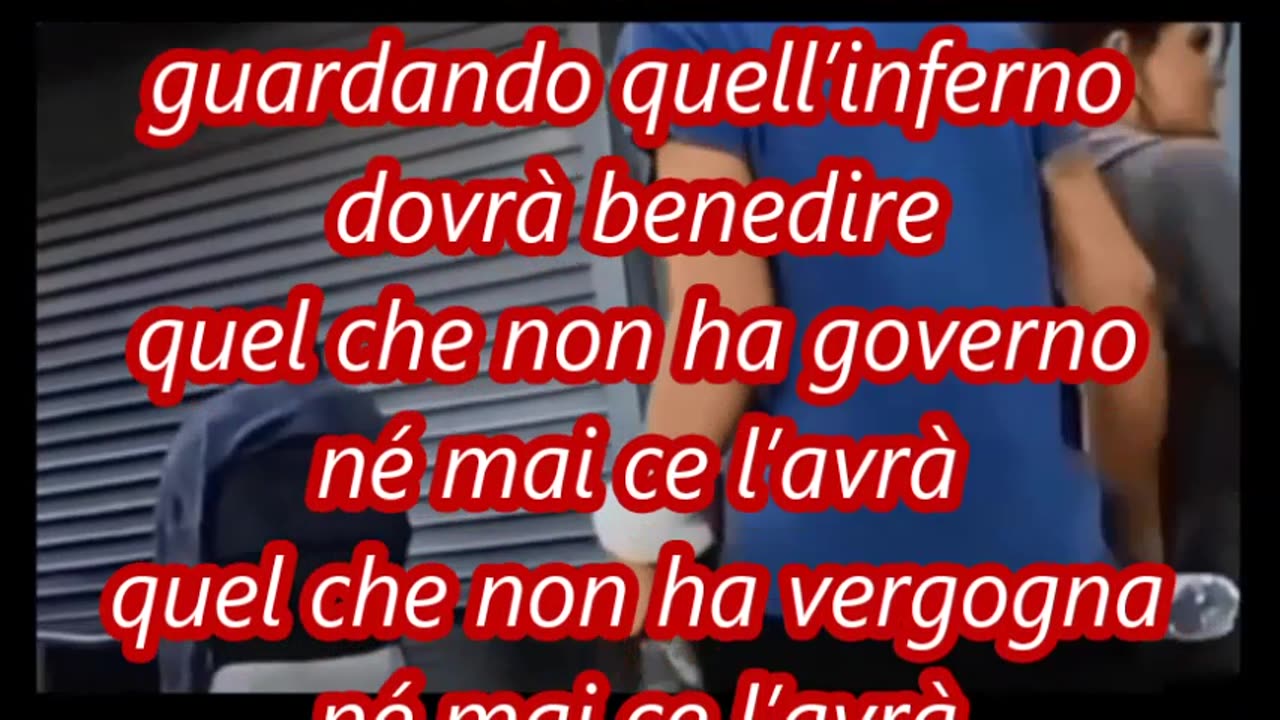 CHE COSA SARA' DELLA NOSTRA VITA ! SIAMO IN MANO A GUERRAFONDAI CHE ODIANO I PROPRI FRATELLIR