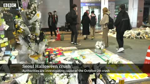 South Korea Halloween crush investigators raid offices in search for answers - BBC News