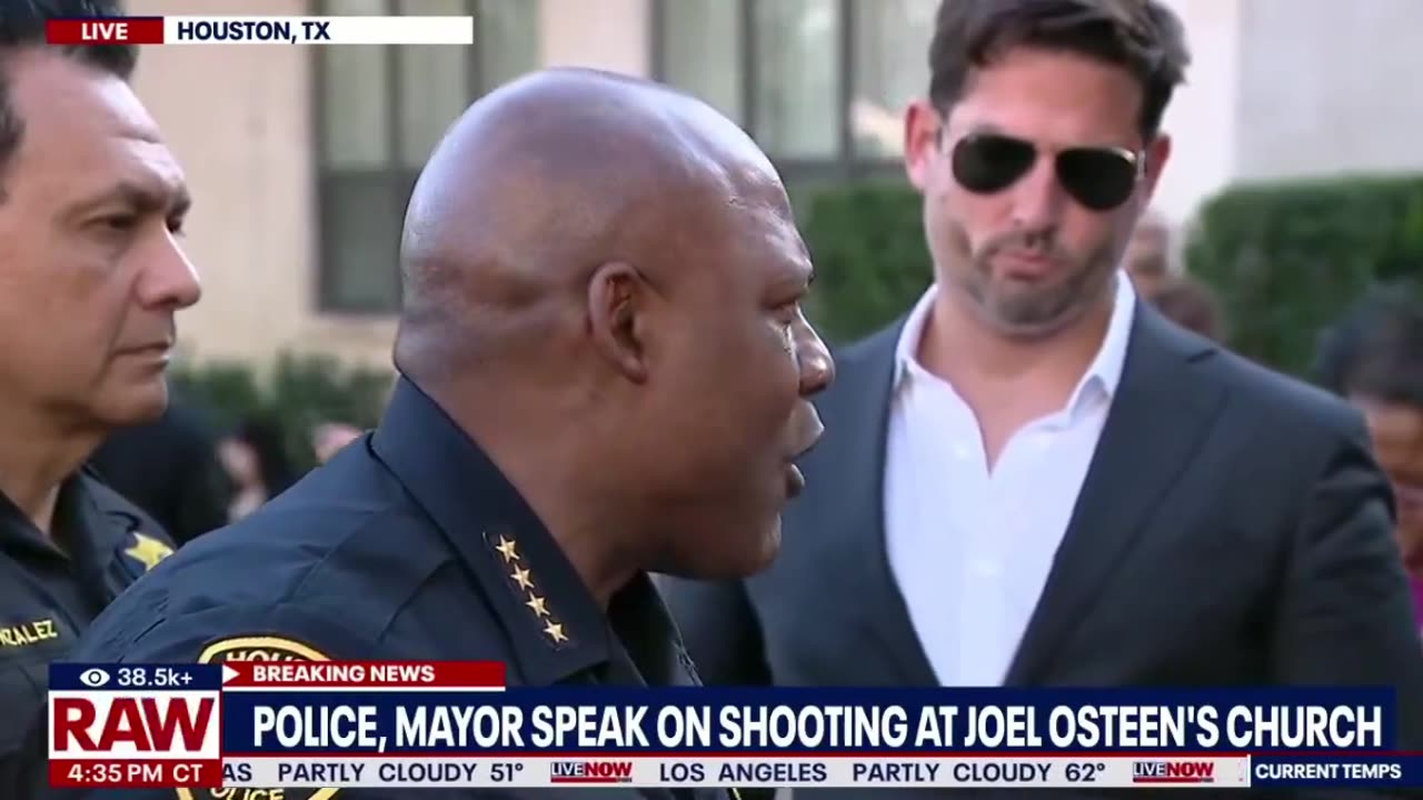 Houston Police Chief Responds To The Mega Church Mass Shooter Takedown