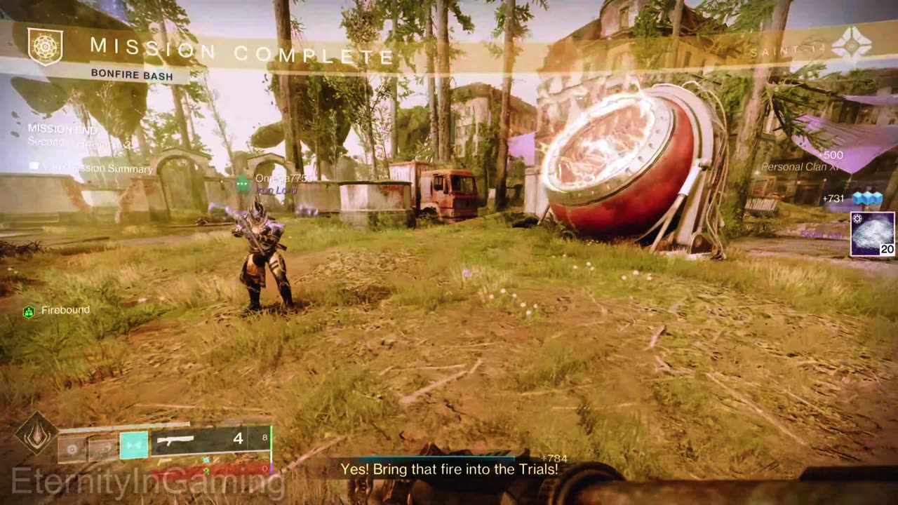 Saint 14 yells at Saladin during Solstice Event
