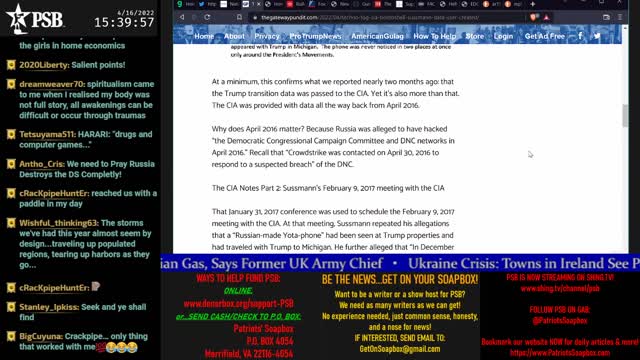 2022-04-16 15:00 EDT - Modern Day America: with LC Mac & Snover