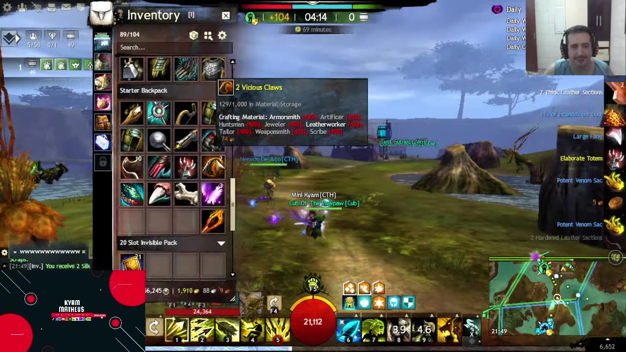 Mundo vs Mundo-GW2 -FARMING ,PVP and WvW MULTICLASS !!!!!