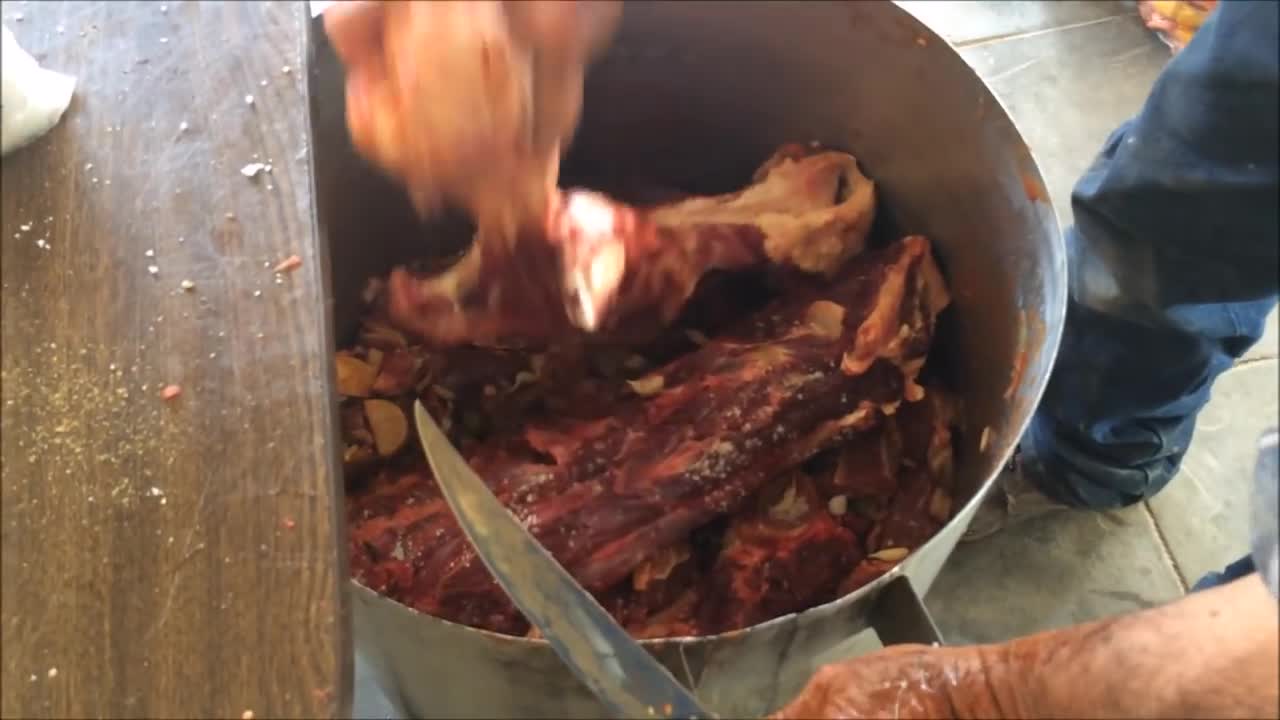 Como hacer barbacoa de res estilo Sonora