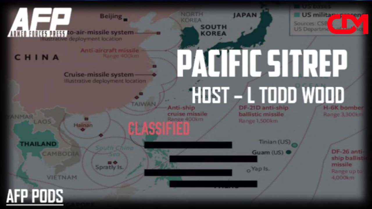 LIVESTREAM REPLAY: Pacific SitRep-Maui, CCP Advance Operations Pacific Island Chain 9/1/23