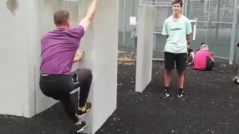 Impresive Parkour on Park