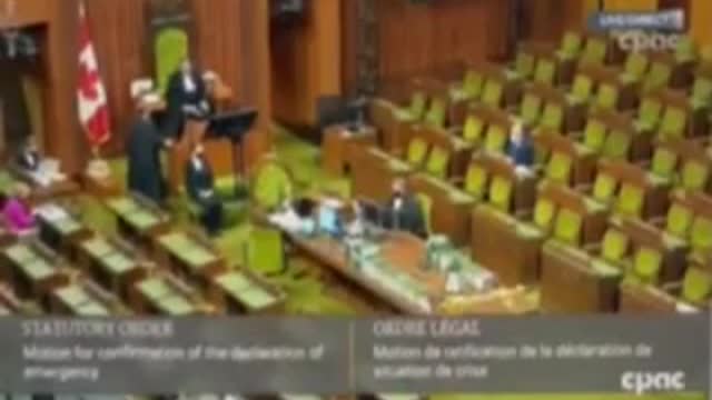 An MP in Canada just asked about Klaus Schwab's infiltration of the government