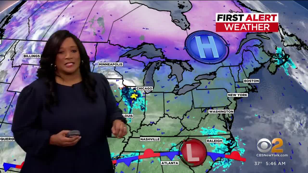 First Alert Weather Temps back in the 40s
