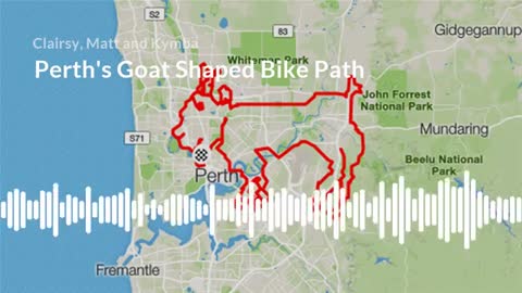 Perth's Goat Shaped Bike Path Mix945