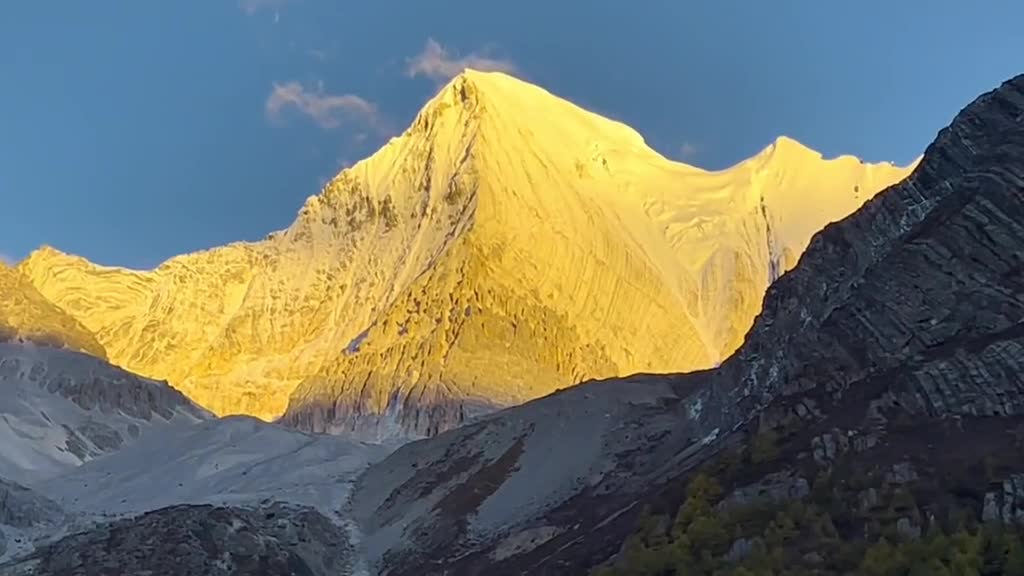 Beautiful Snow Mountain