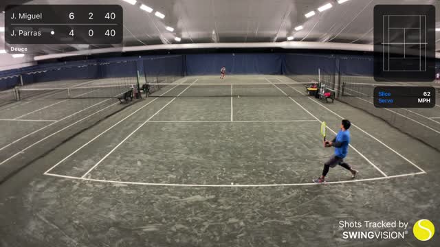 SwingVision Singles 1/4/22