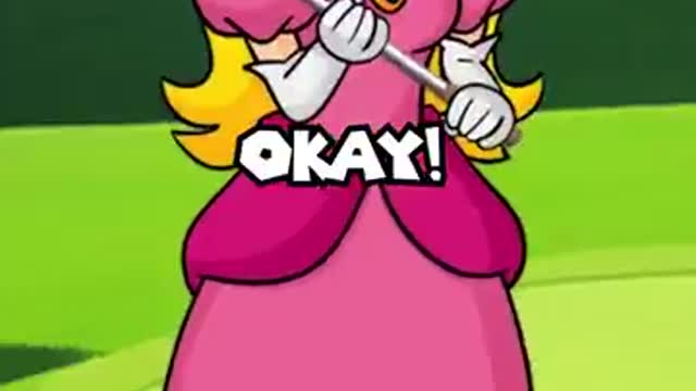 When Peach Hits Mario’s Balls