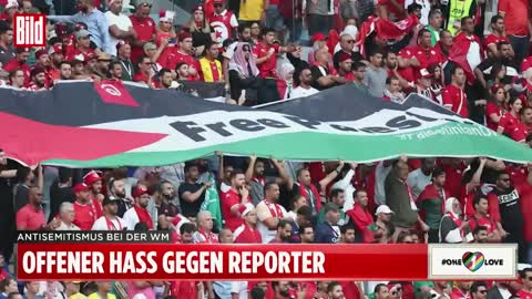 Israelische Reporter in Katar von Judenhassern beschimpft | FIFA WM 2022