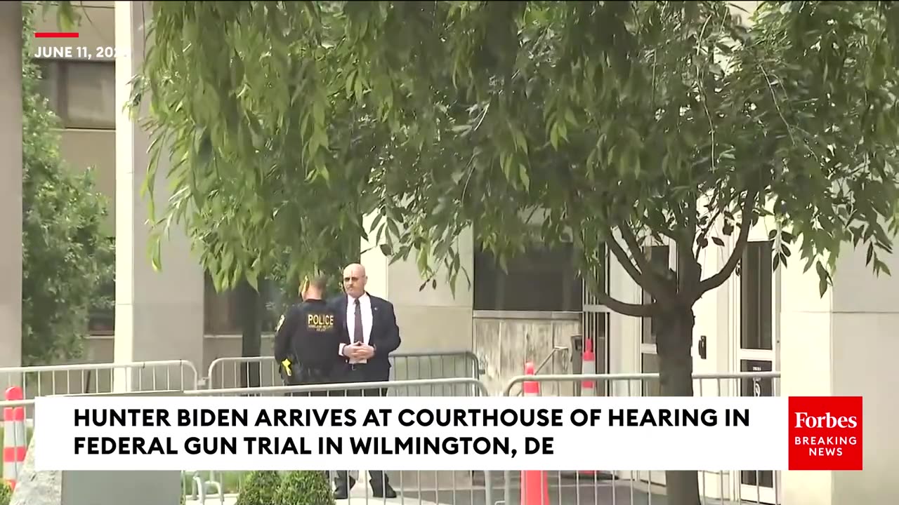 BREAKING: Hunter Biden Returns To Courthouse After Verdict Reached In Federal Gun Trial