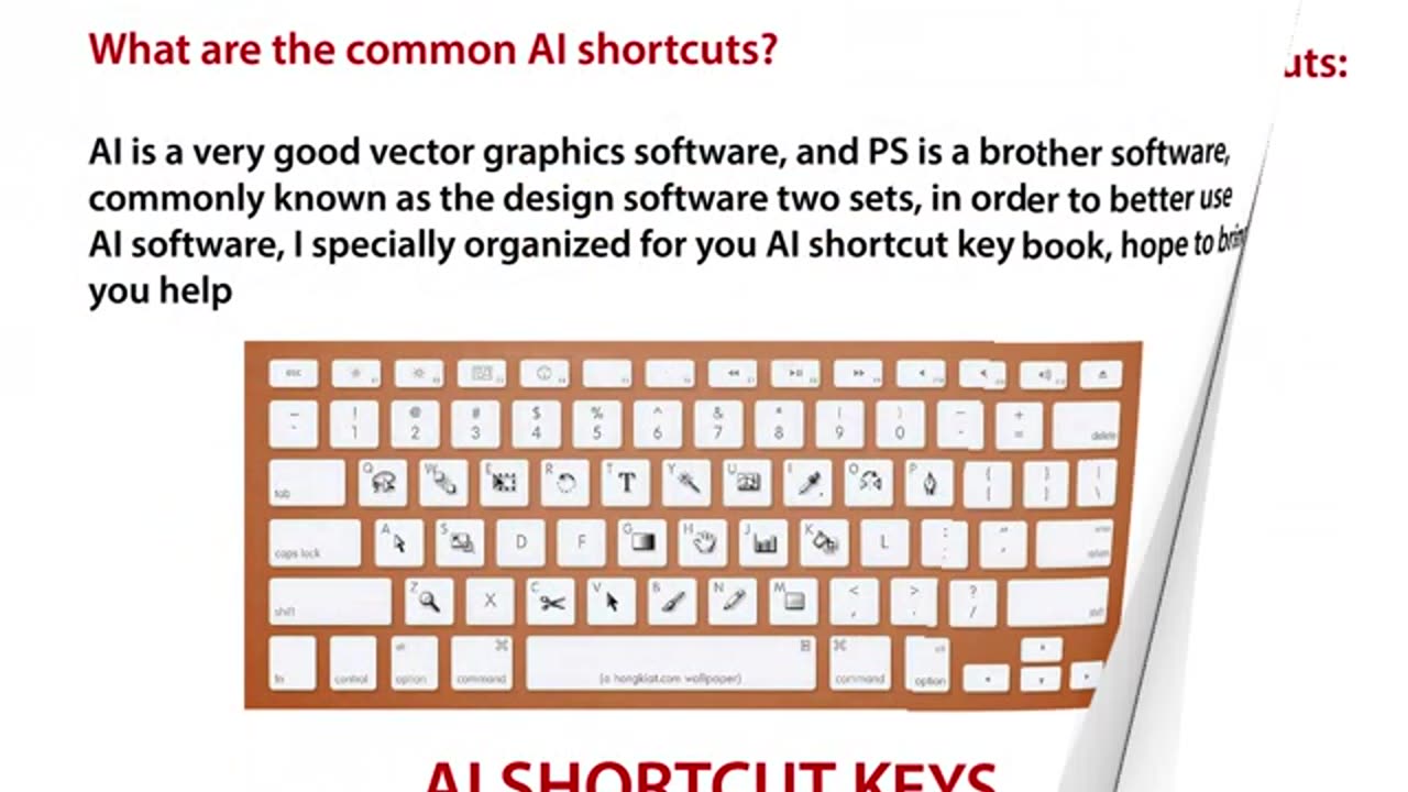 Shortcuts we use in Adobe illustrator