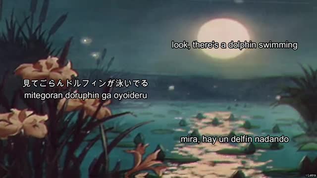 Dolphin in Town (Crystal Dolphin) - Letra (Lyrics)