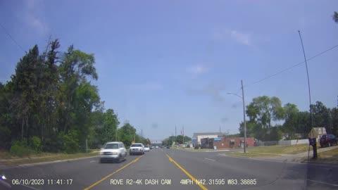 Random Driving On Wayne Road In Or Near Westland, Michigan, June 10, 2023