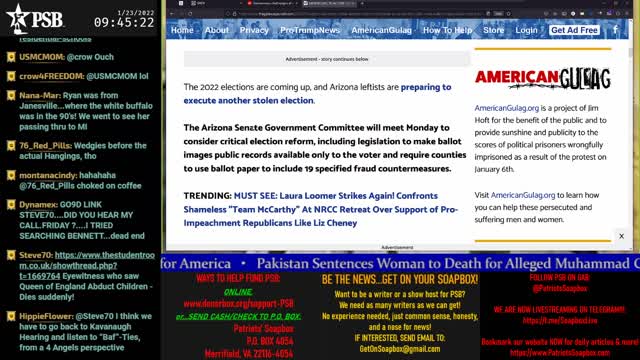 2022-01-23 09:01 EST - Sunday Paper: with Eighties Erin