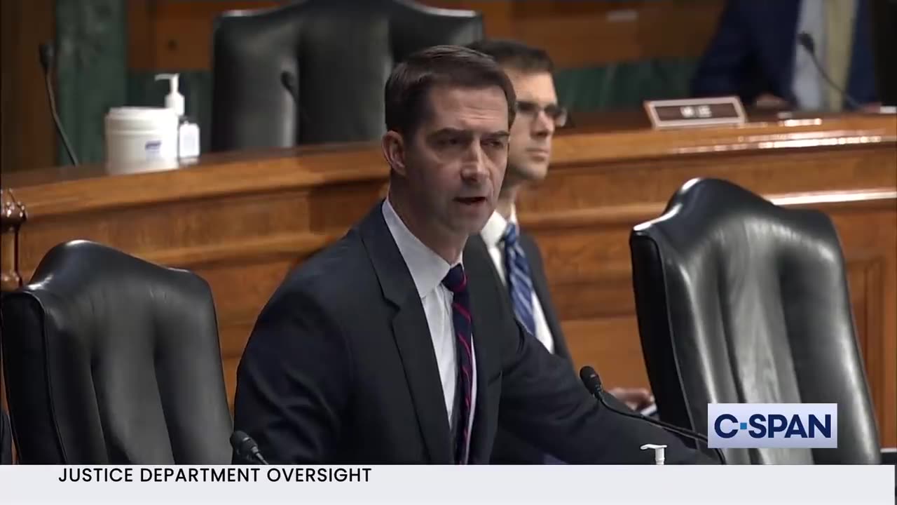 Flashback Oct 2021: Sen. Tom Cotton 'Thank God You Are Not On The Supreme Court'. 'You Should Resign