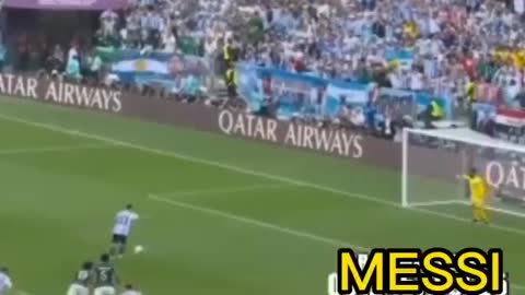 snippets of goals Argentina 1 vs 2 Saudi Arabia! world cup 2022.