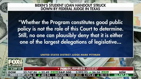 Federal judge in TX blocks Biden's student loan handout_1