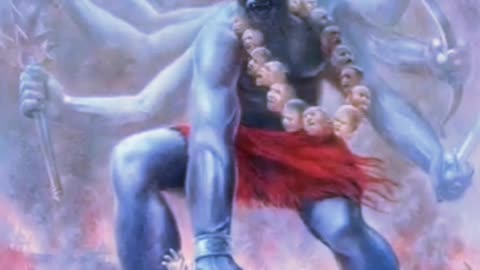 Angry mahadev god