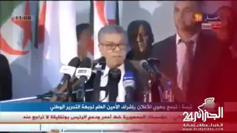 البلدوزار الحاج عمار سعيداني كان الوحيد الي فاهم اللعبة