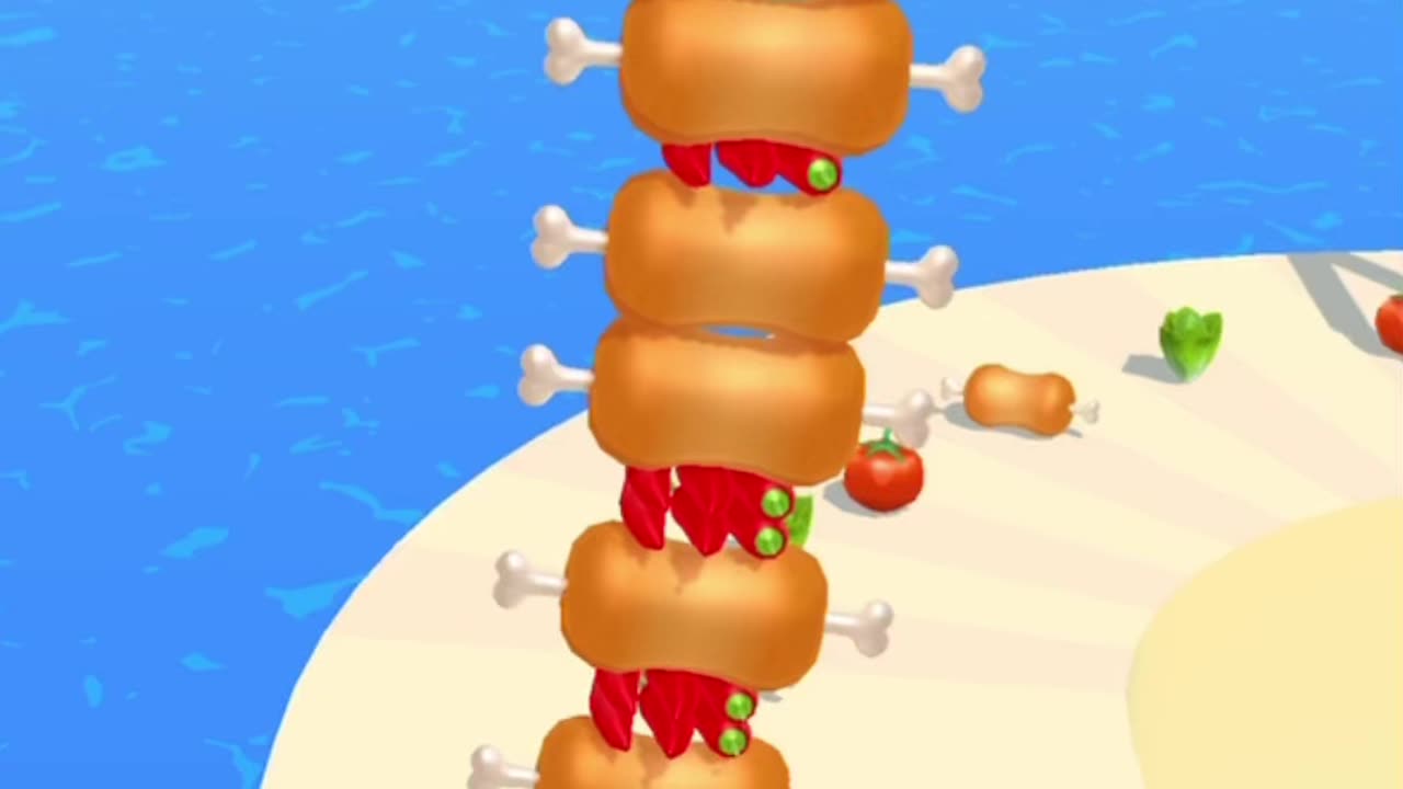 SandwichRunner 🍖 Walkthrough All Level Gameplay | Android IOS |