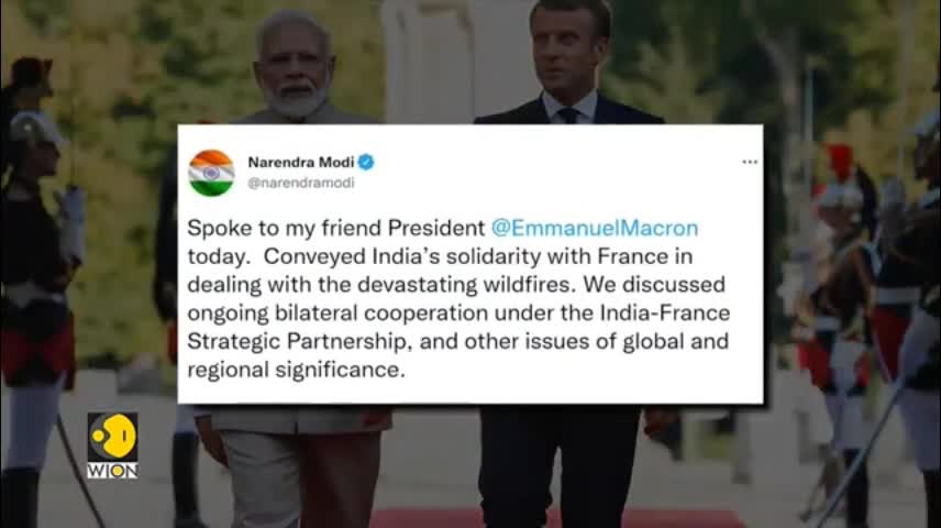 PM Modi, France's Macron discuss bilateral cooperation, global food security - World News - WION