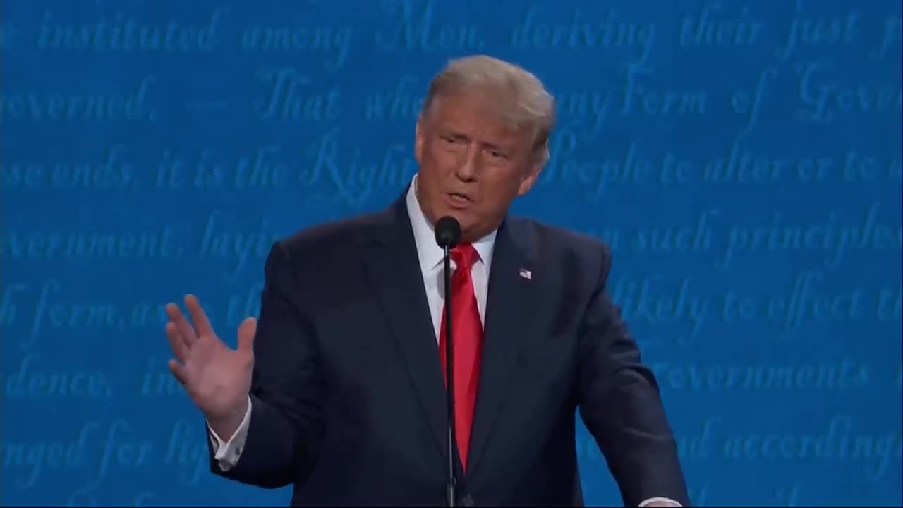 Trump v Biden- The Final Debate