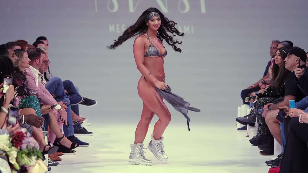 Diana Lapo in Slow Motion 4k - Meagan Mae x Art Basel - Project Zed 2023