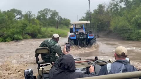 Crazy River Crossing!!