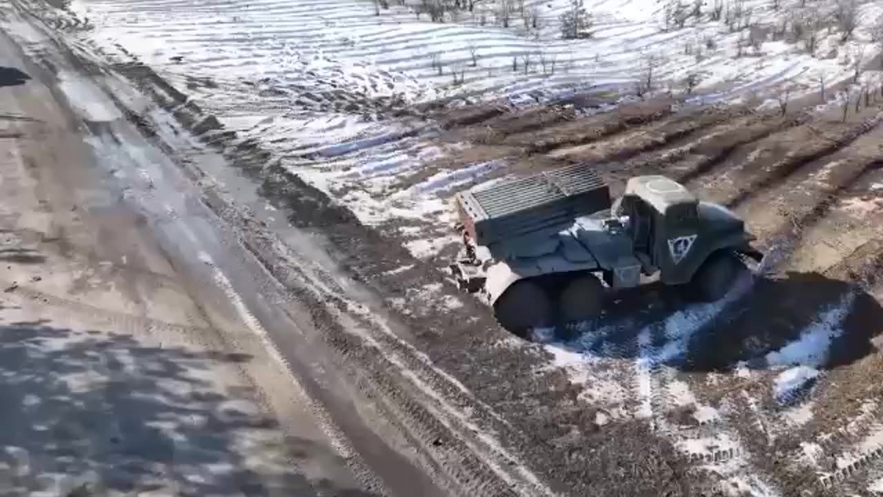 Grad multiple-launch rocket systems of the Central Military District in action