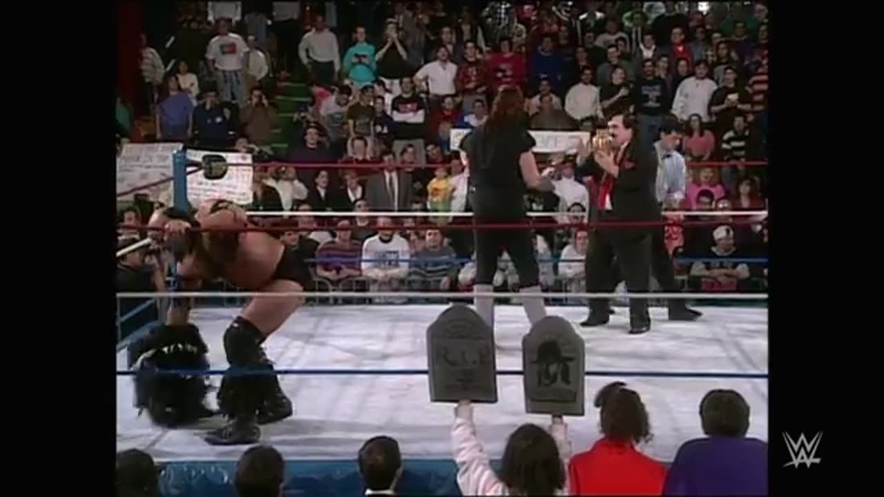 The Undertaker wins the main event of the first Raw: Raw, Jan. 11, 1993