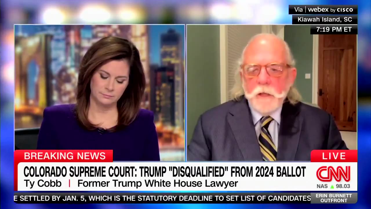 Former Assistant US Attorney: Supreme Court Will Rule 9-0 To Overturn Colorado's Trump Ballot Ruling