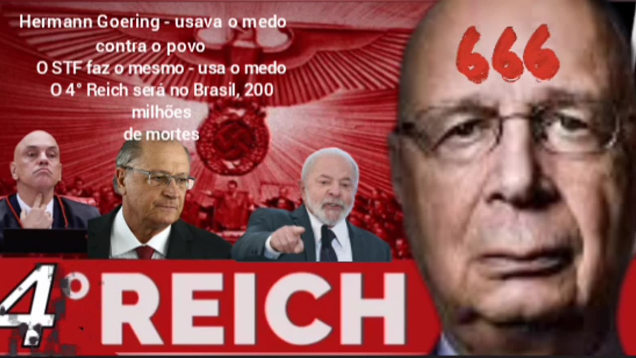 O 4° REICH Será no Brasil, O STF já usa a tática nazista de Klaus para dominar