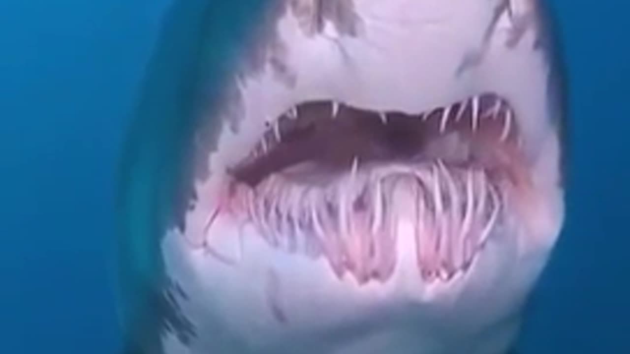 This is how the jaw of sharks looks like 😬🫢