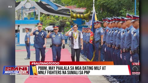 PBBM, may paalala sa mga dating MILF at MNLF fighter na sumali sa PNP