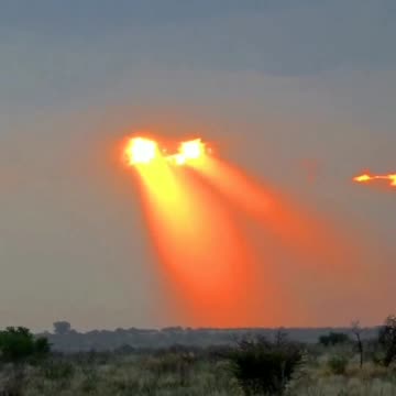 Magical moment in the Kalahari Desert, Africa, May 29, 2023.Credit to Josep Aguilar