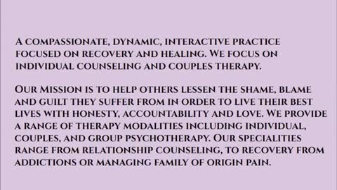 relationship counseling