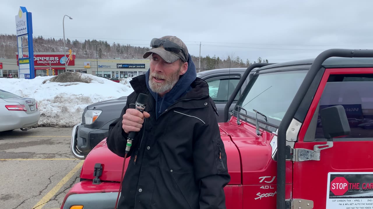 Freedom For Nova Scotia Slow Roll Convoy