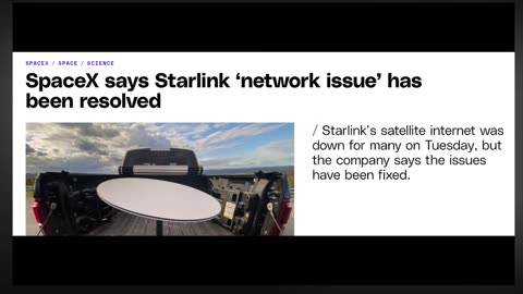 📡 STARLINK solar CME impact GLOBAL OUTAGE🛰️