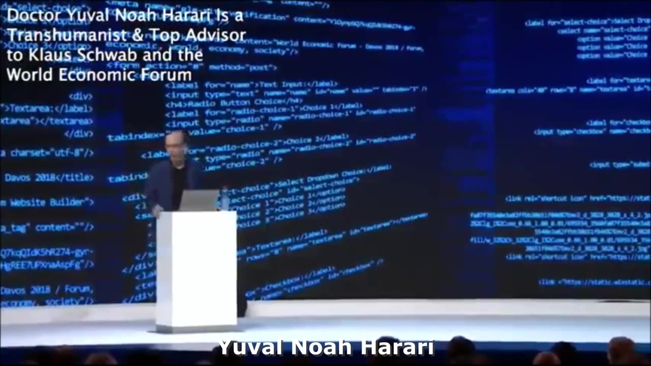 According To Yuval Harari The Purpose Of Vaccines Are To Hack Humans