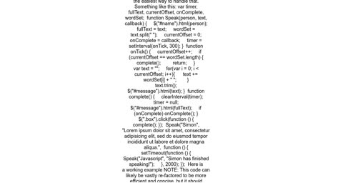 Letter-by-letter text appearance animation with CSS