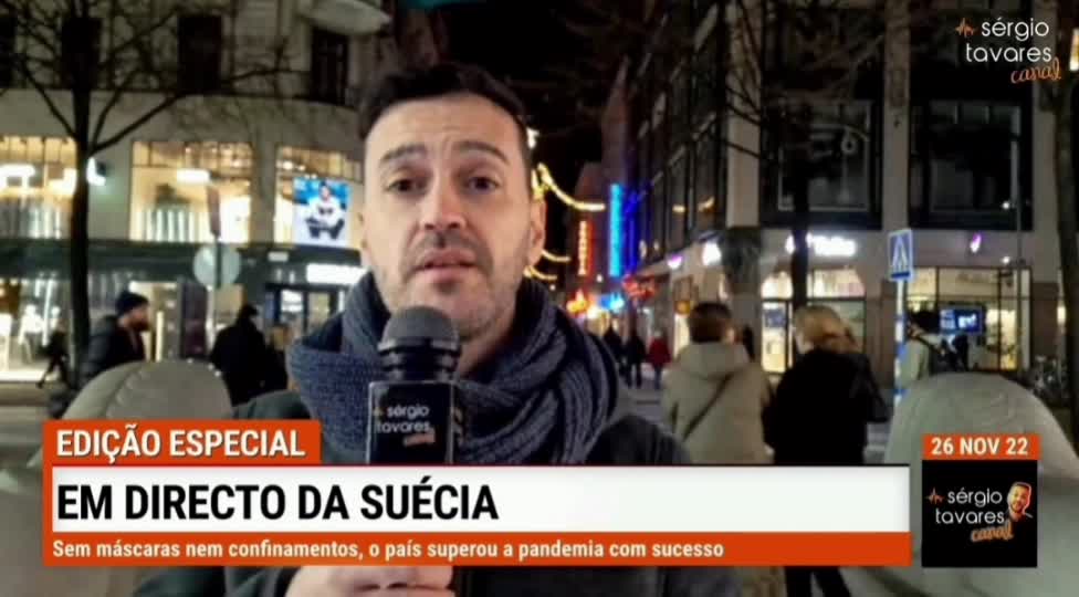 🎥|Reportagem - Em directo da Suécia (26/11/2022)