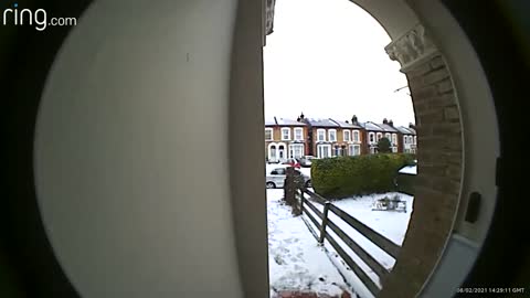 Guy Slips And Falls At His Doorsteps And Gets Caught On The Doorbell Cam