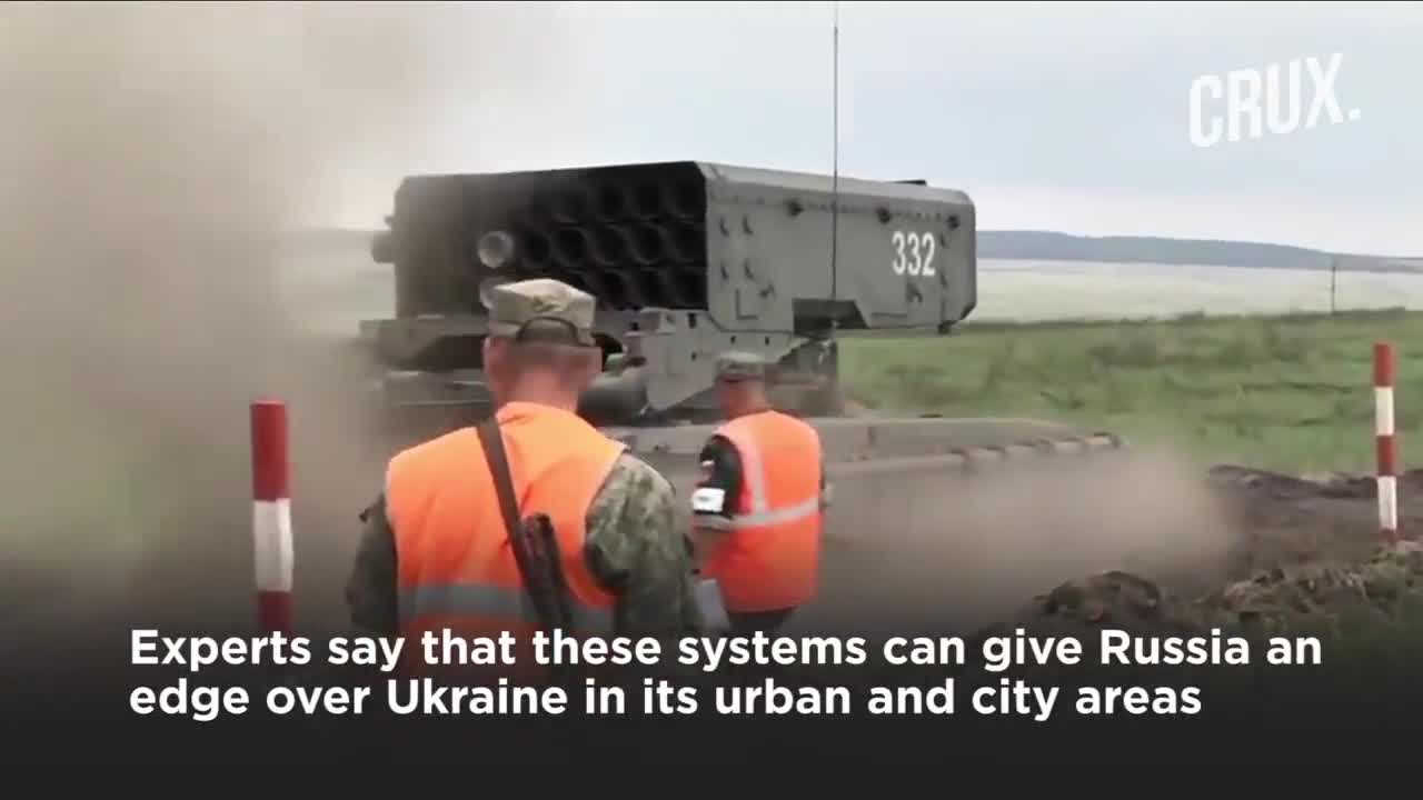 Russia's Flamethrowers Still At Ukraine Borders Putin Deploys Weapons That Most